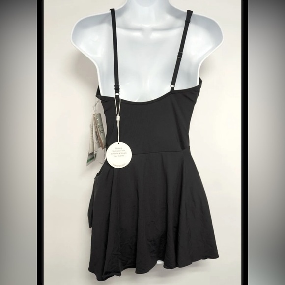 Contours by Coco Reef Empress One Piece Sarong Swim Dress - Picture 2 of 4